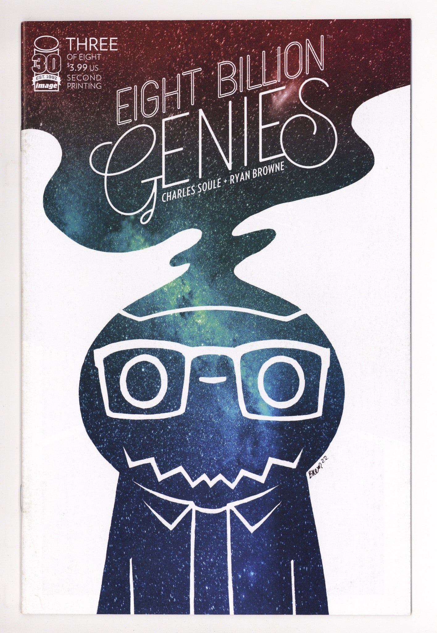 Eight Billion Genies 3 High Grade (2022) 2nd Print 