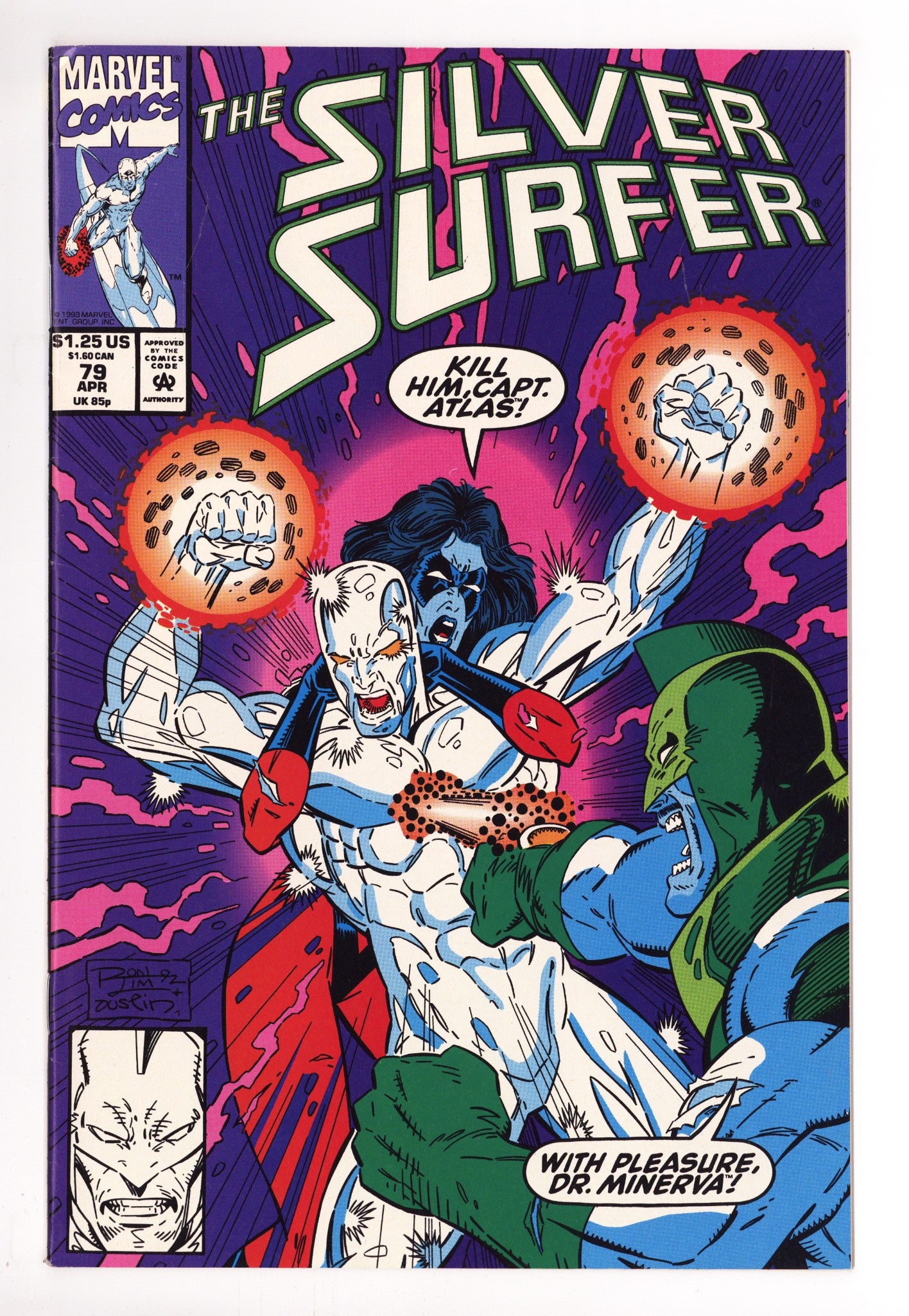 Silver Surfer Vol 3 79 Mid Grade (1993) 