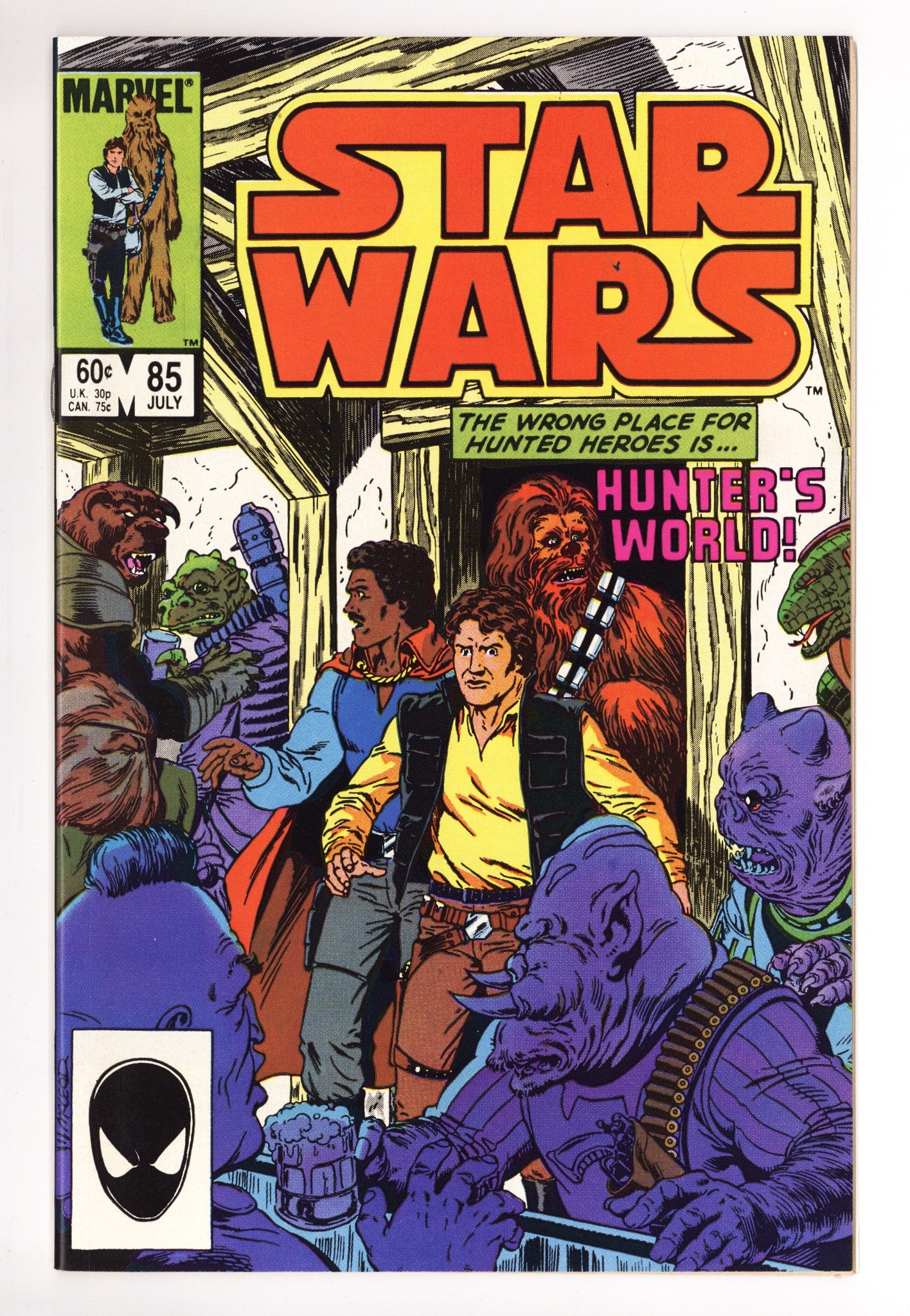 Star Wars Vol 1 85 NM- (9.2) (1984) 