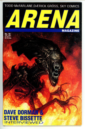Arena Magazine 10 VF (1993)