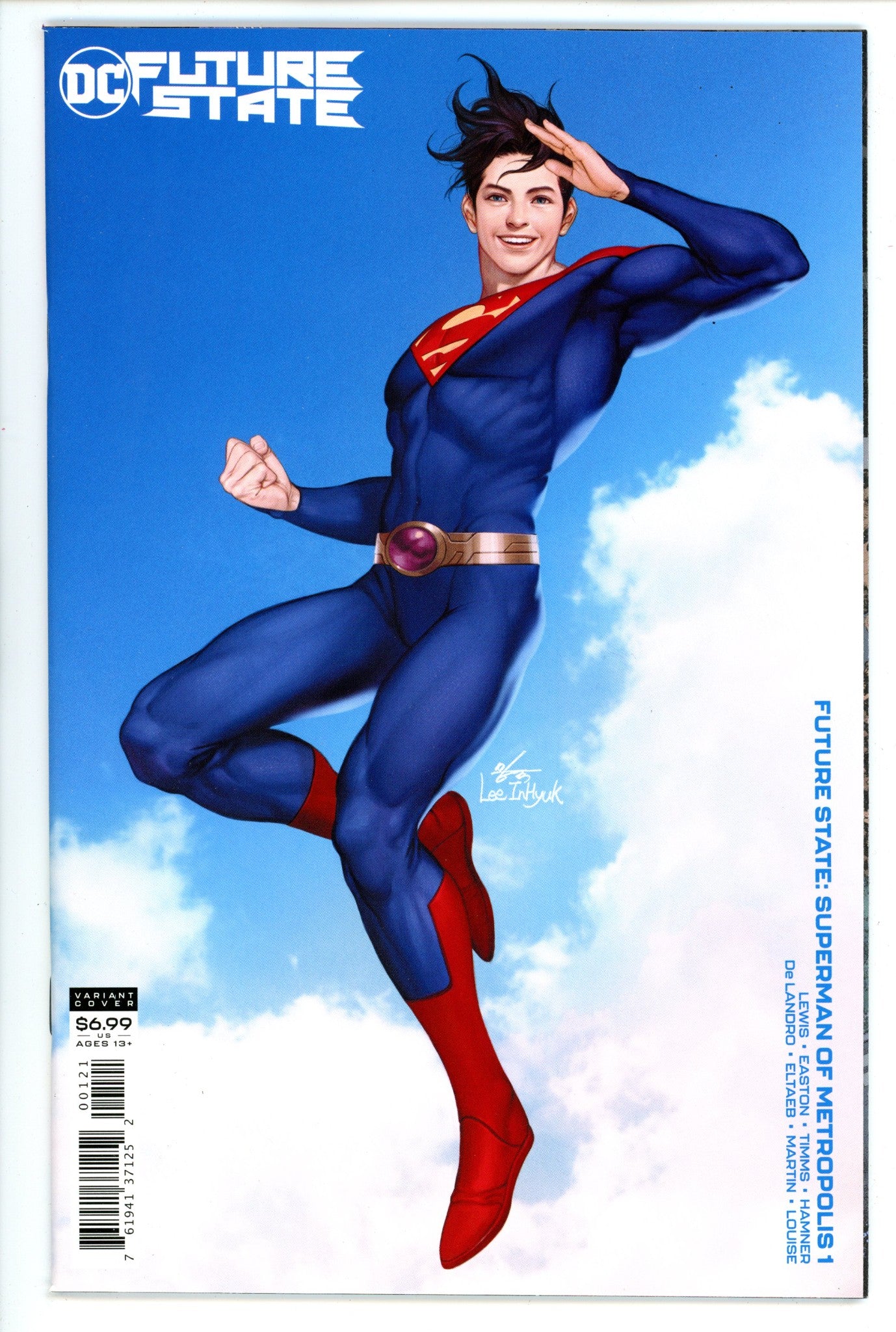 Future State: Superman of Metropolis 1 High Grade (2021) Lee Variant 
