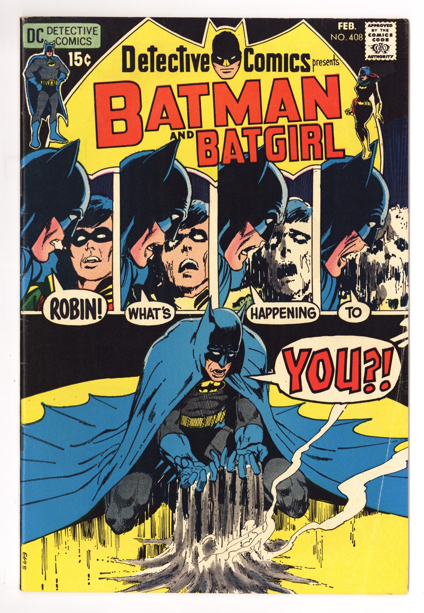 Detective Comics Vol 1 408 FN (6.0) (1971) 
