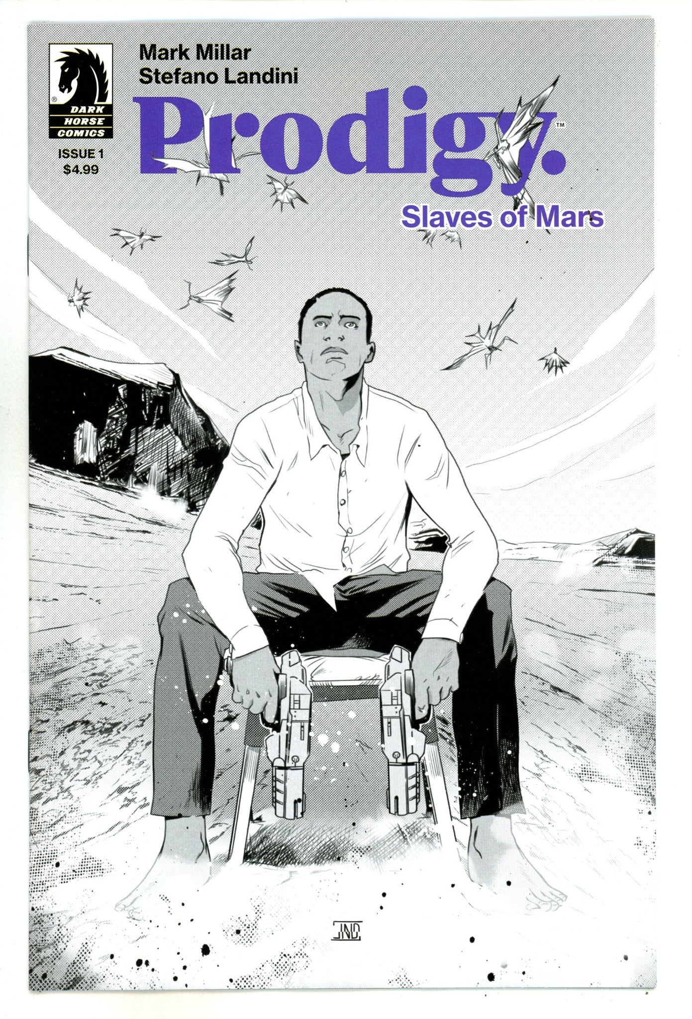 Prodigy: Slaves Of Mars 1 Landini B&W Variant (2024)