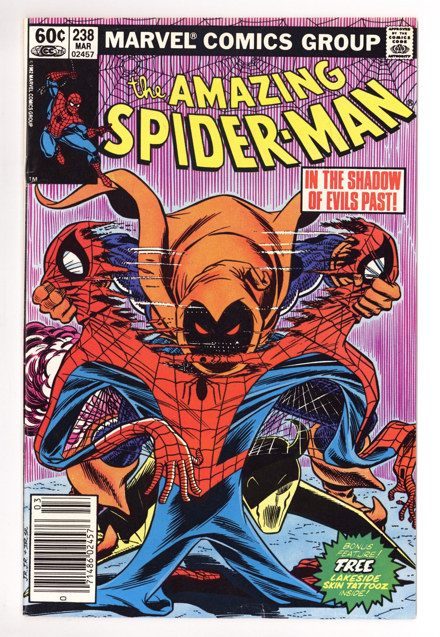 The Amazing Spider-Man Vol 1 238 FN+ (6.5) Insert Missing (1983) Newsstand 