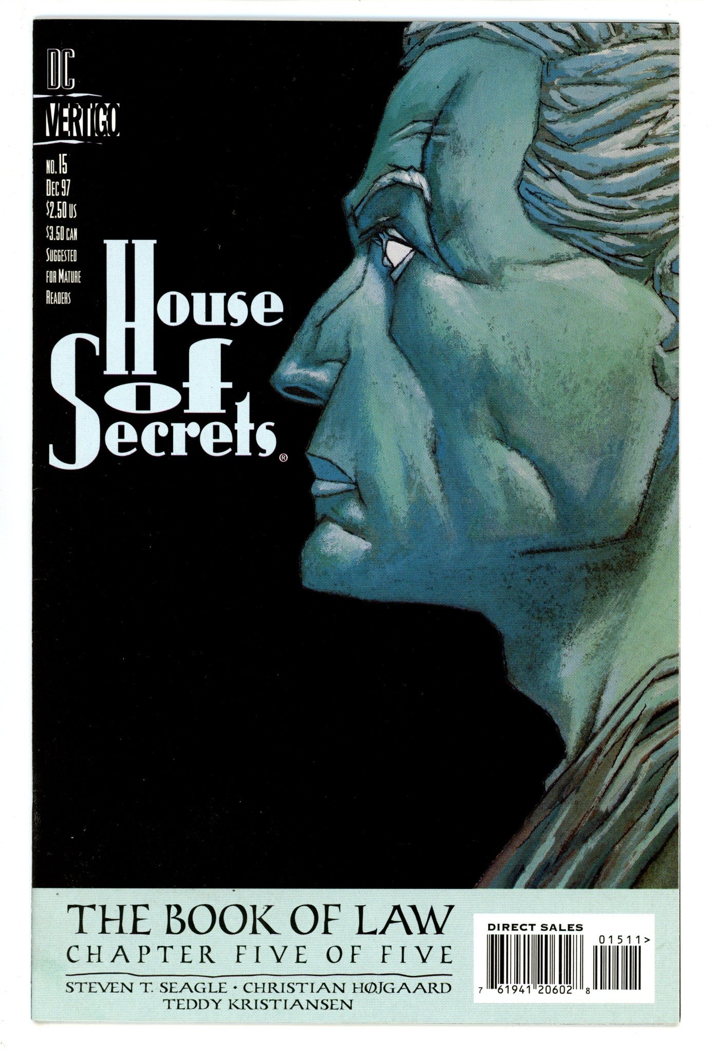 House of Secrets Vol 2 15 Mid Grade (1997) 