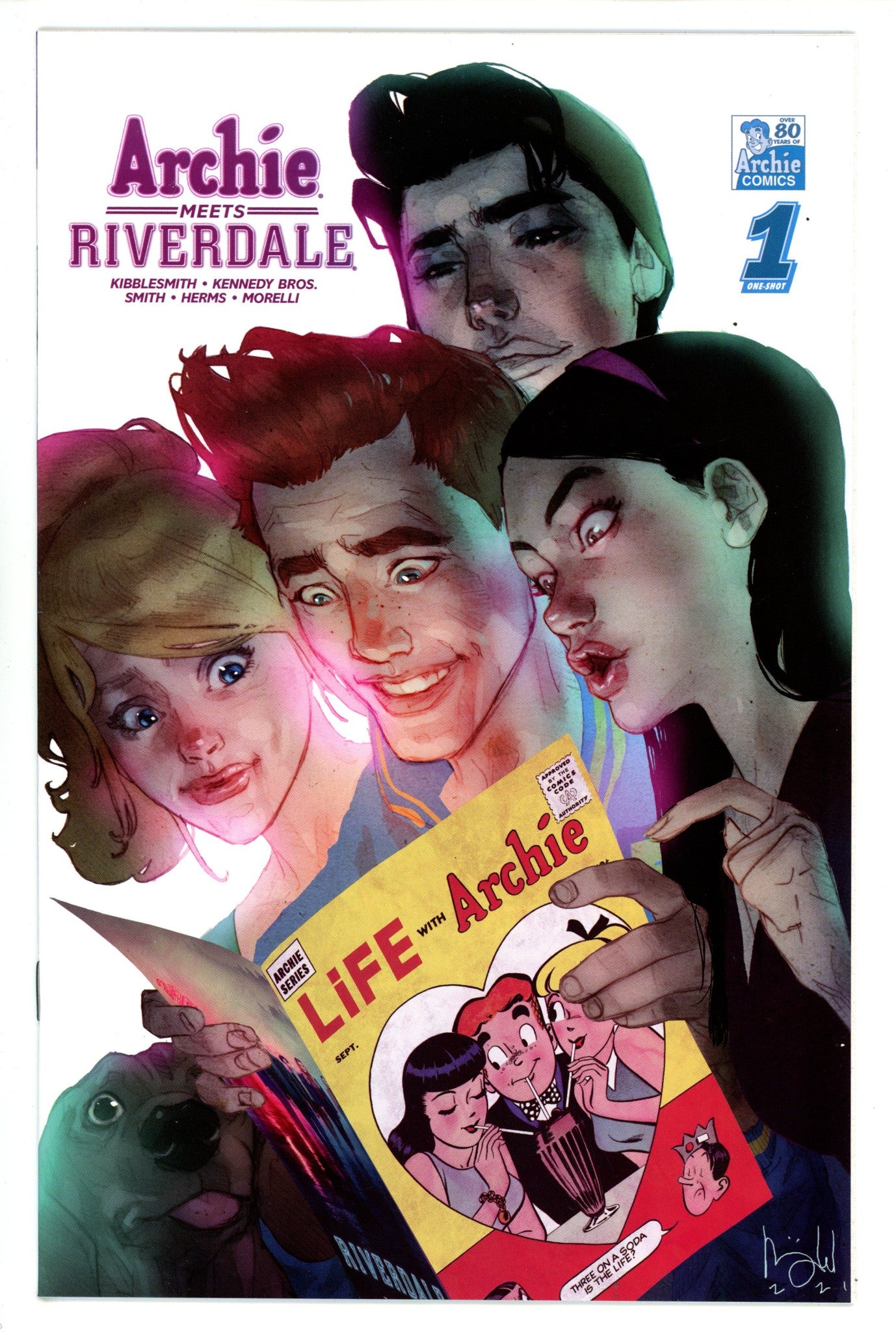 Archie Meets Riverdale 1 High Grade (2022) Caldwell Variant 