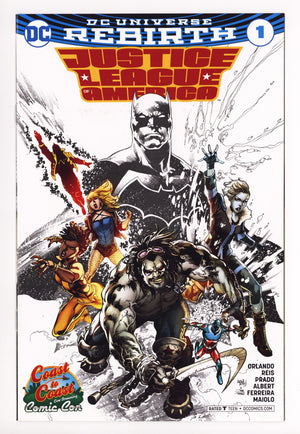 Justice League of America Vol 5 1 High Grade (2017) Con Variant 