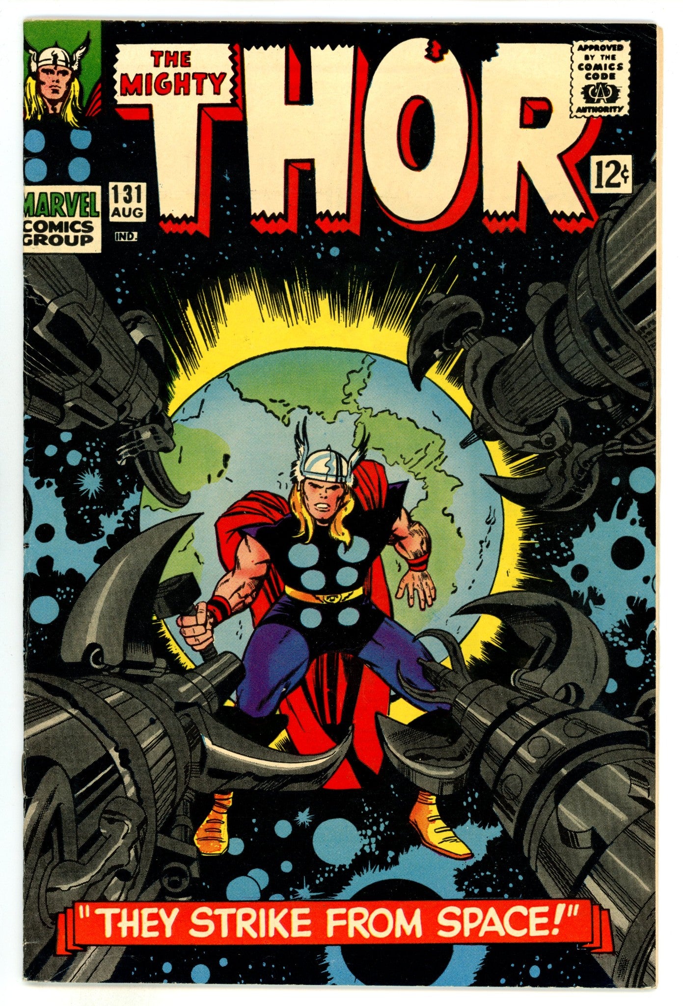 Thor Vol 1 131  VF- (7.5)  (1966)  