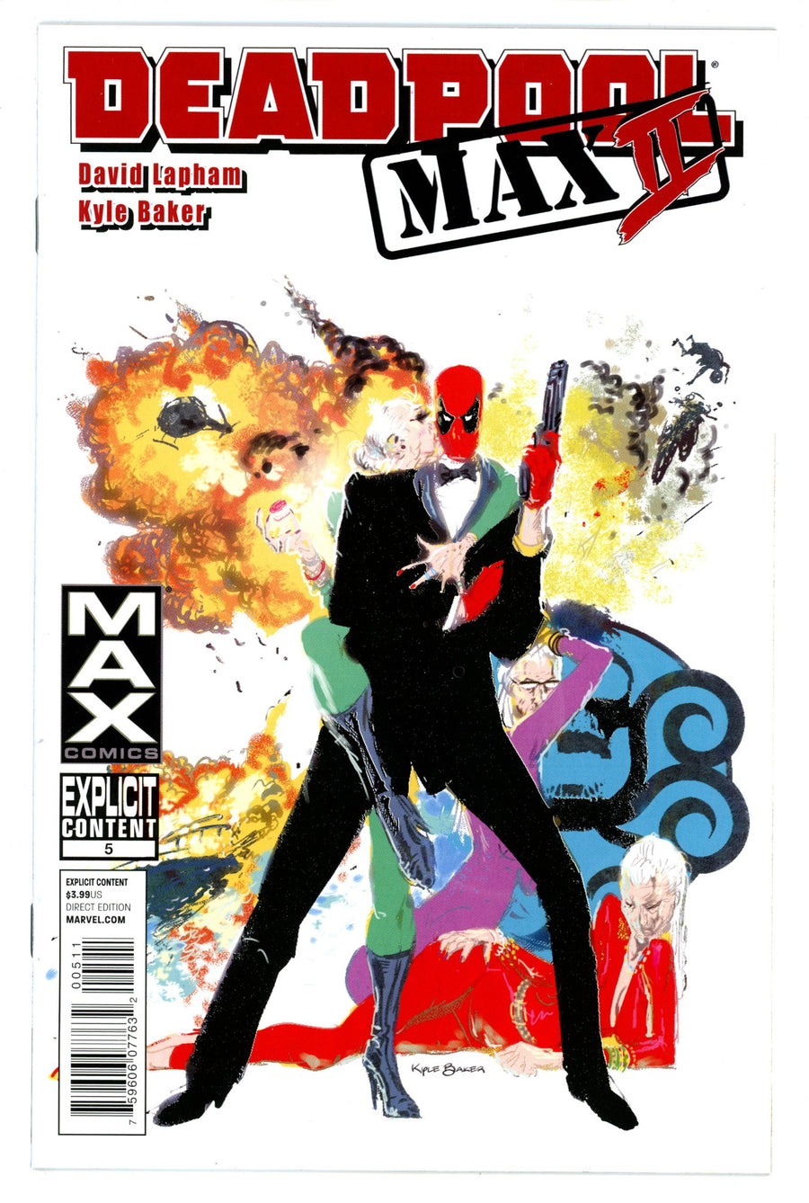 Deadpool Max 2 5 High Grade (2012) 