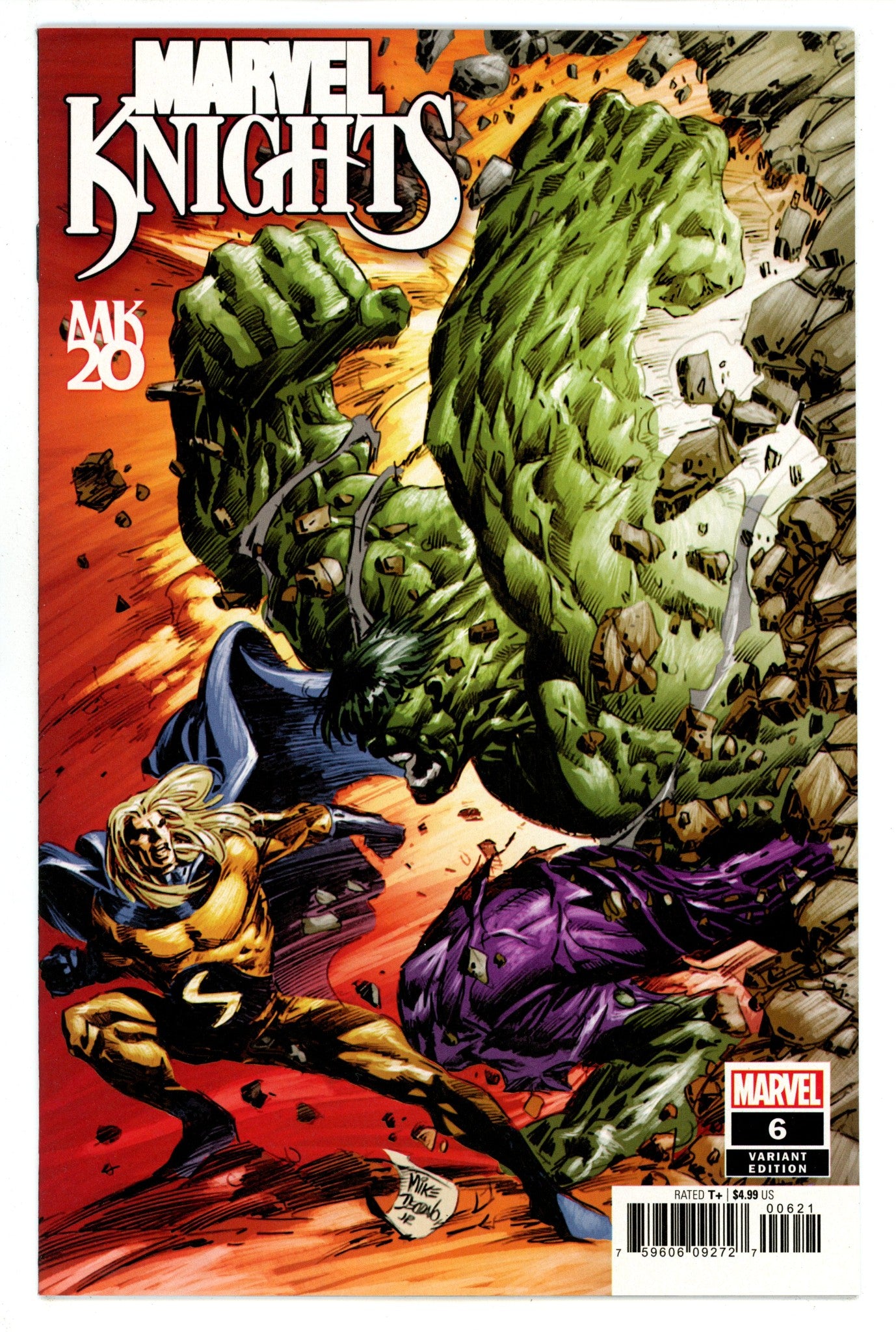 Marvel Knights 20th Vol 3 6 High Grade (2019) Deodato Variant 