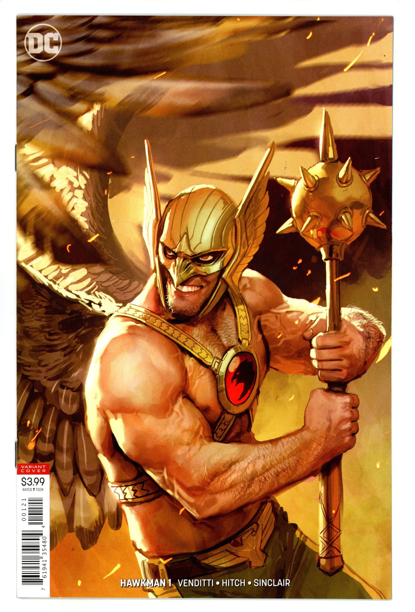 Hawkman Vol 5 1 High Grade (2018) Sejic Variant 