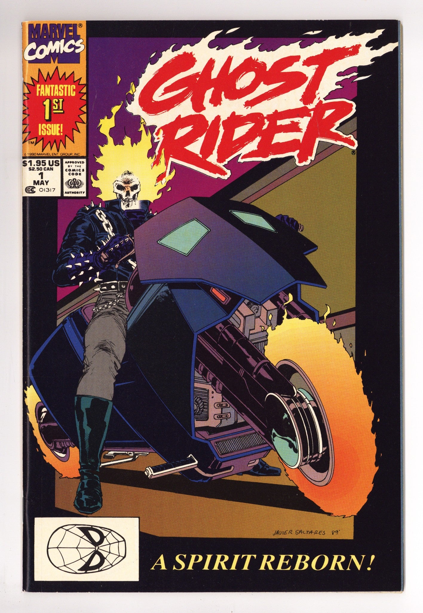 Ghost Rider Vol 2 1 NM- (9.2) (1990) 