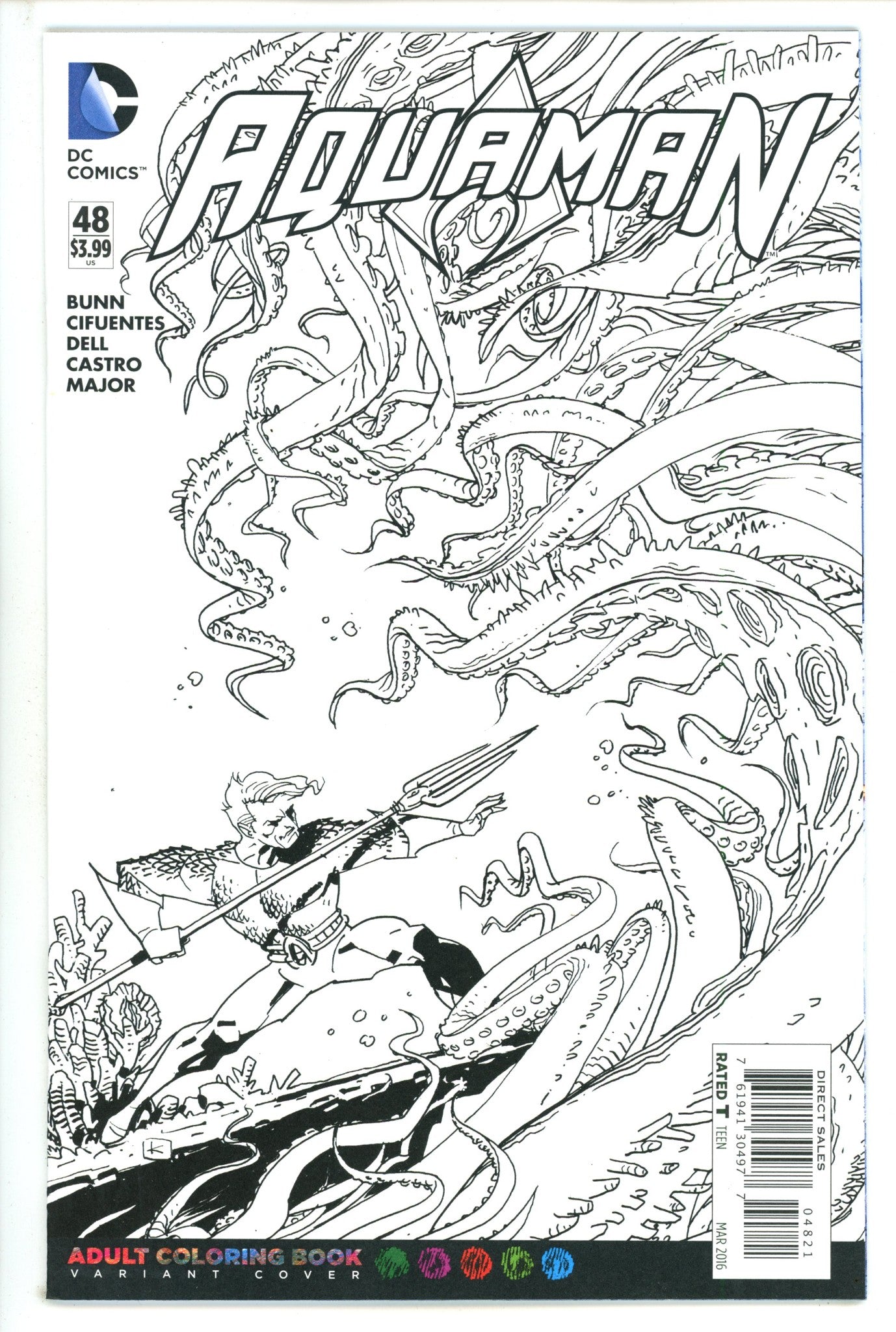 Aquaman Vol 7 48 High Grade (2016) Book Variant 