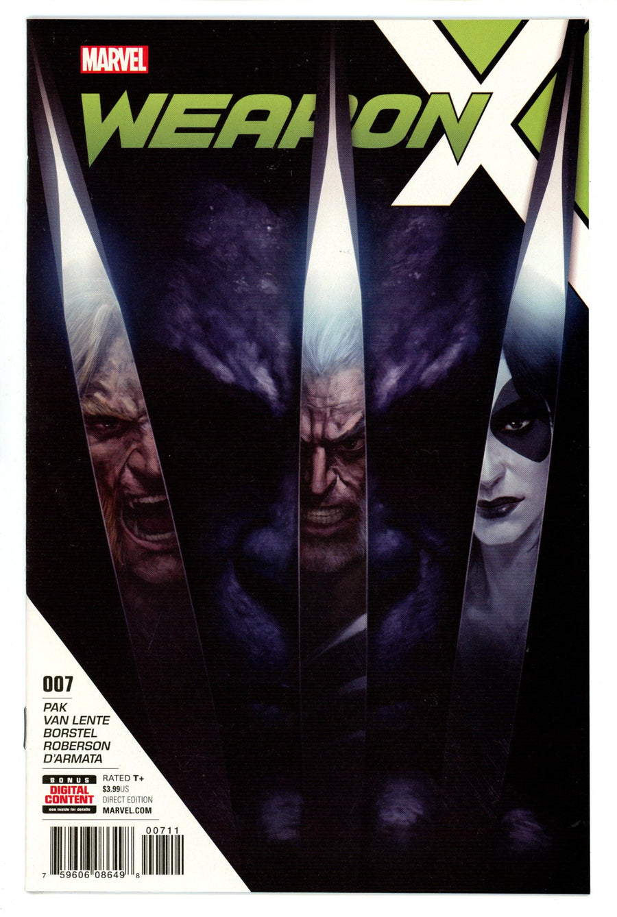 Weapon X Vol 3 7 High Grade (2017) 