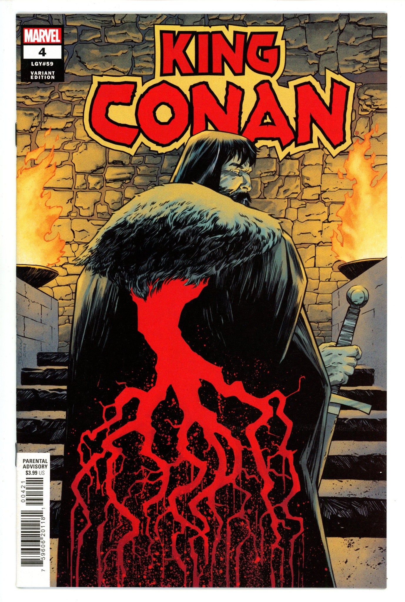 King Conan 4 (59) High Grade (2022) Shalvey Variant 