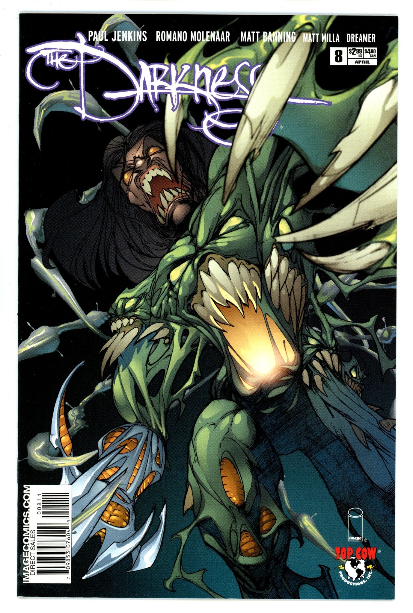 The Darkness Vol 2 8 High Grade (2004) 