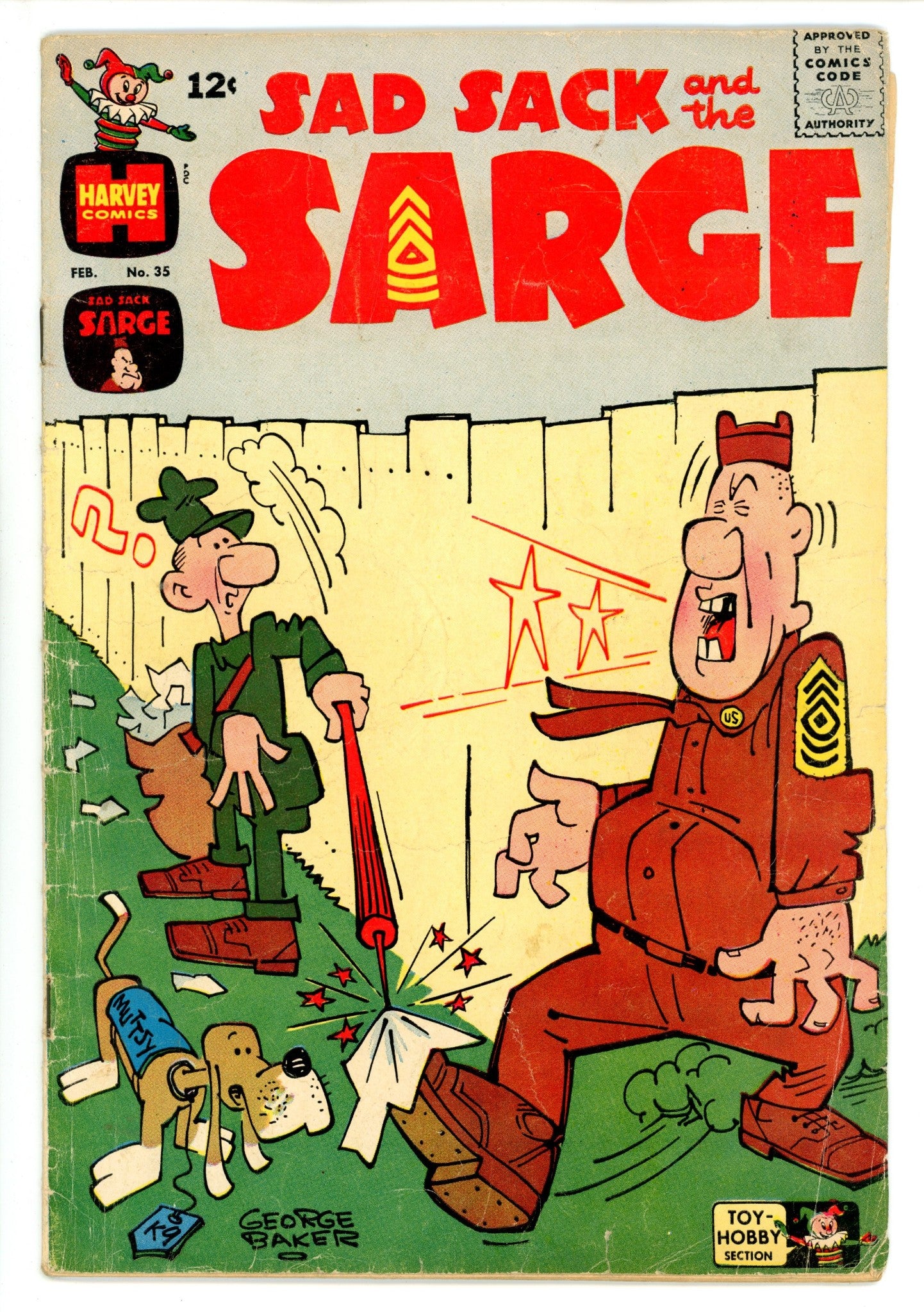 Sad Sack and the Sarge 35 GD/VG (1963)