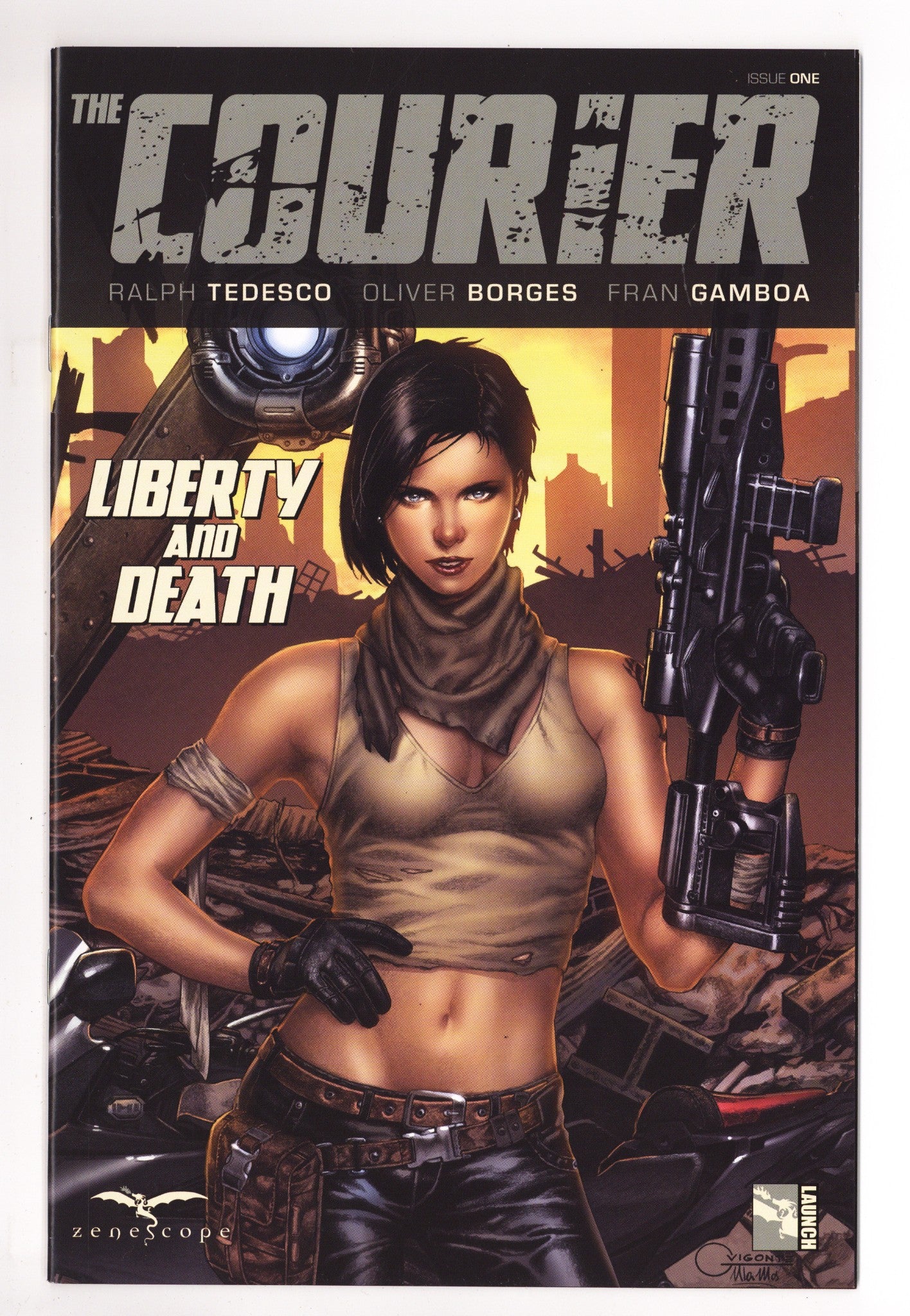 The Courier: Liberty and Death   1  High Grade   (2021)        