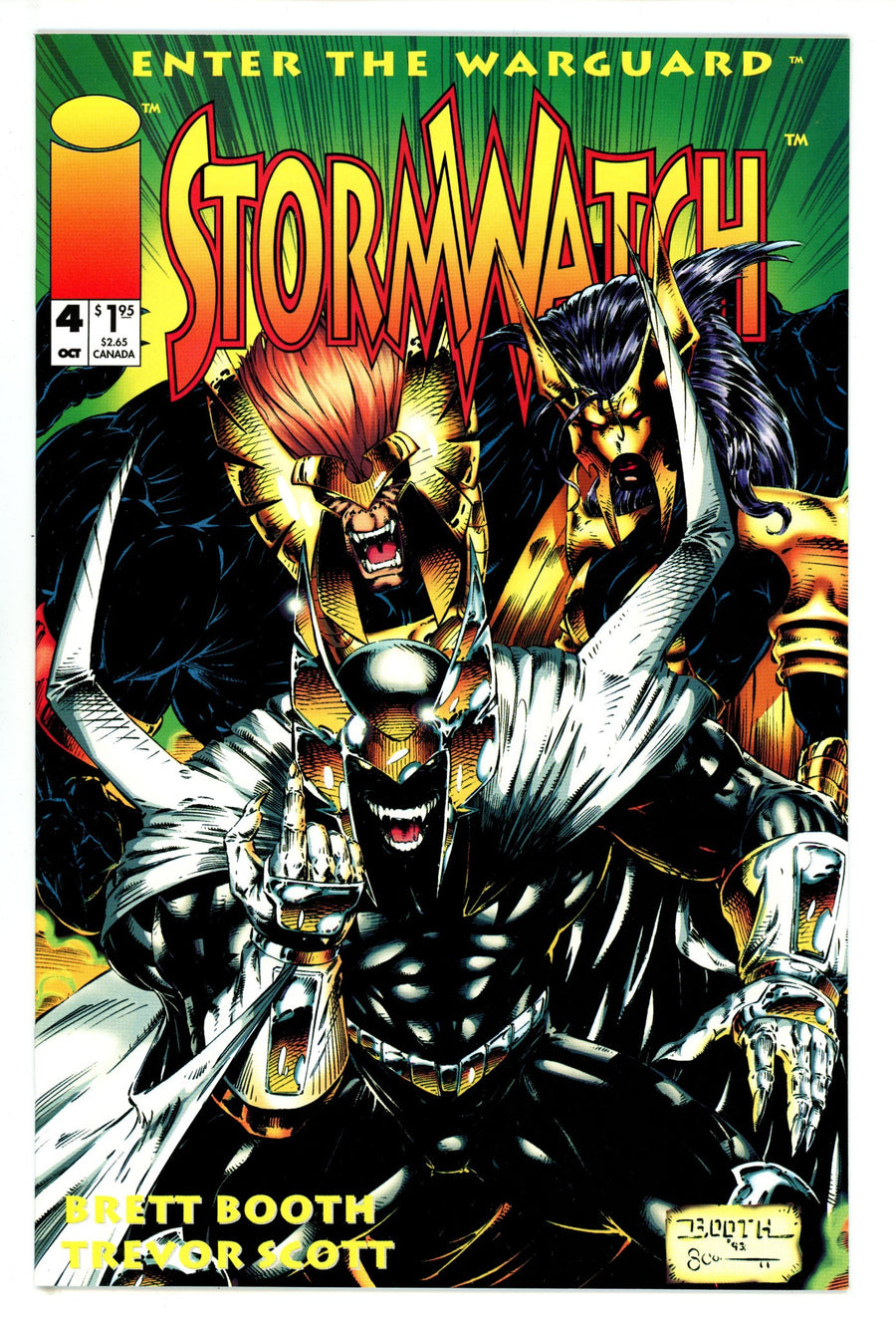 Stormwatch Vol 1 4 High Grade (1993) 