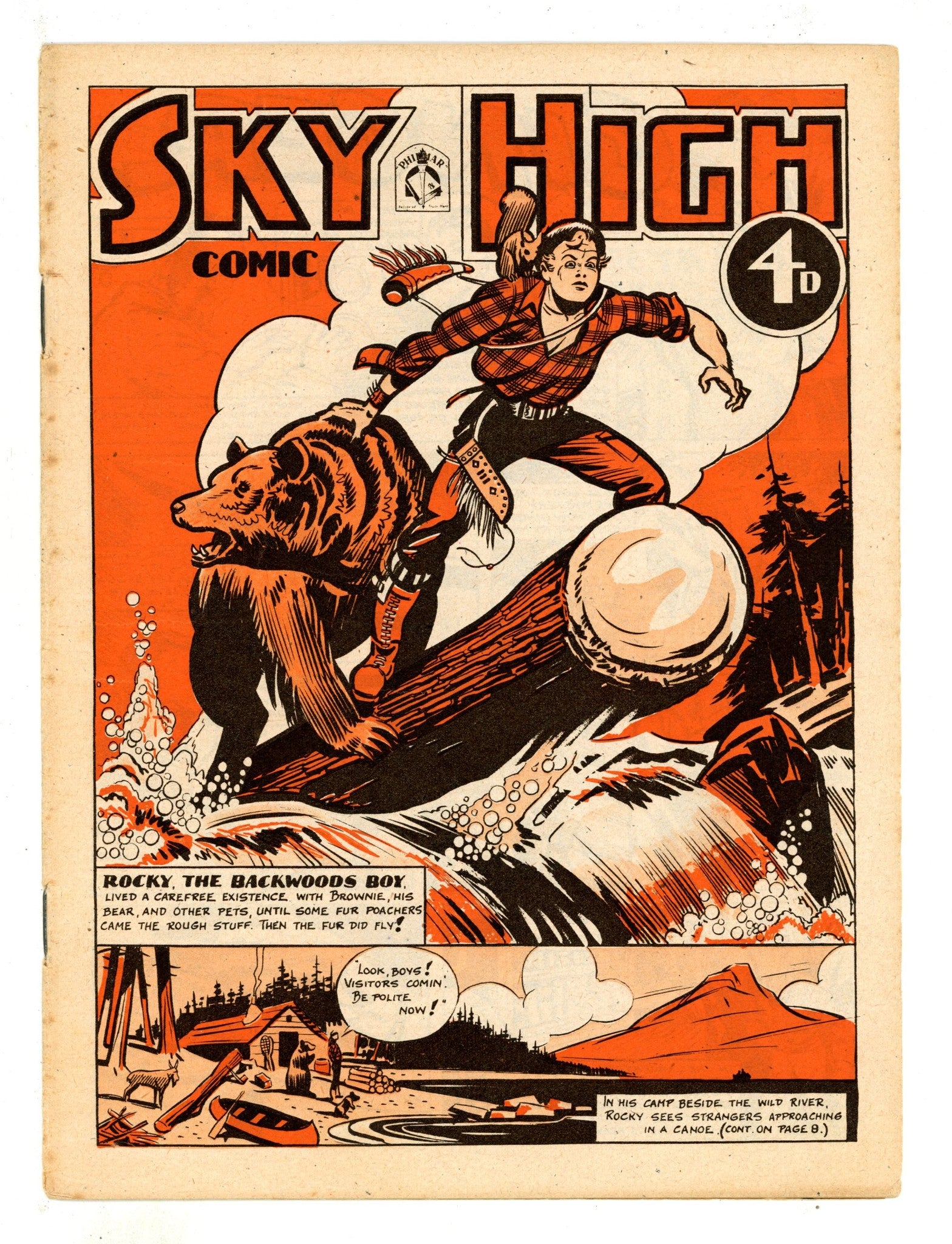 Sky High Comic 1 VG+ (4.5) (1949) 