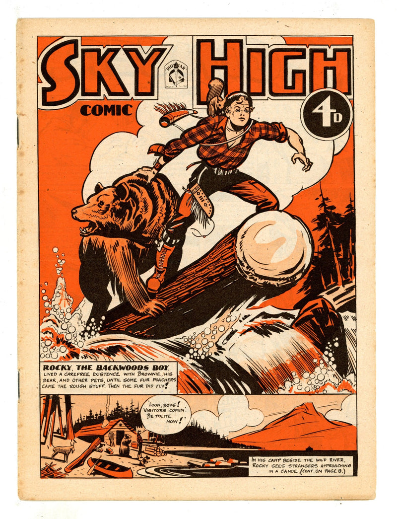 Sky High Comic 1 VG+ (4.5) (1949) 