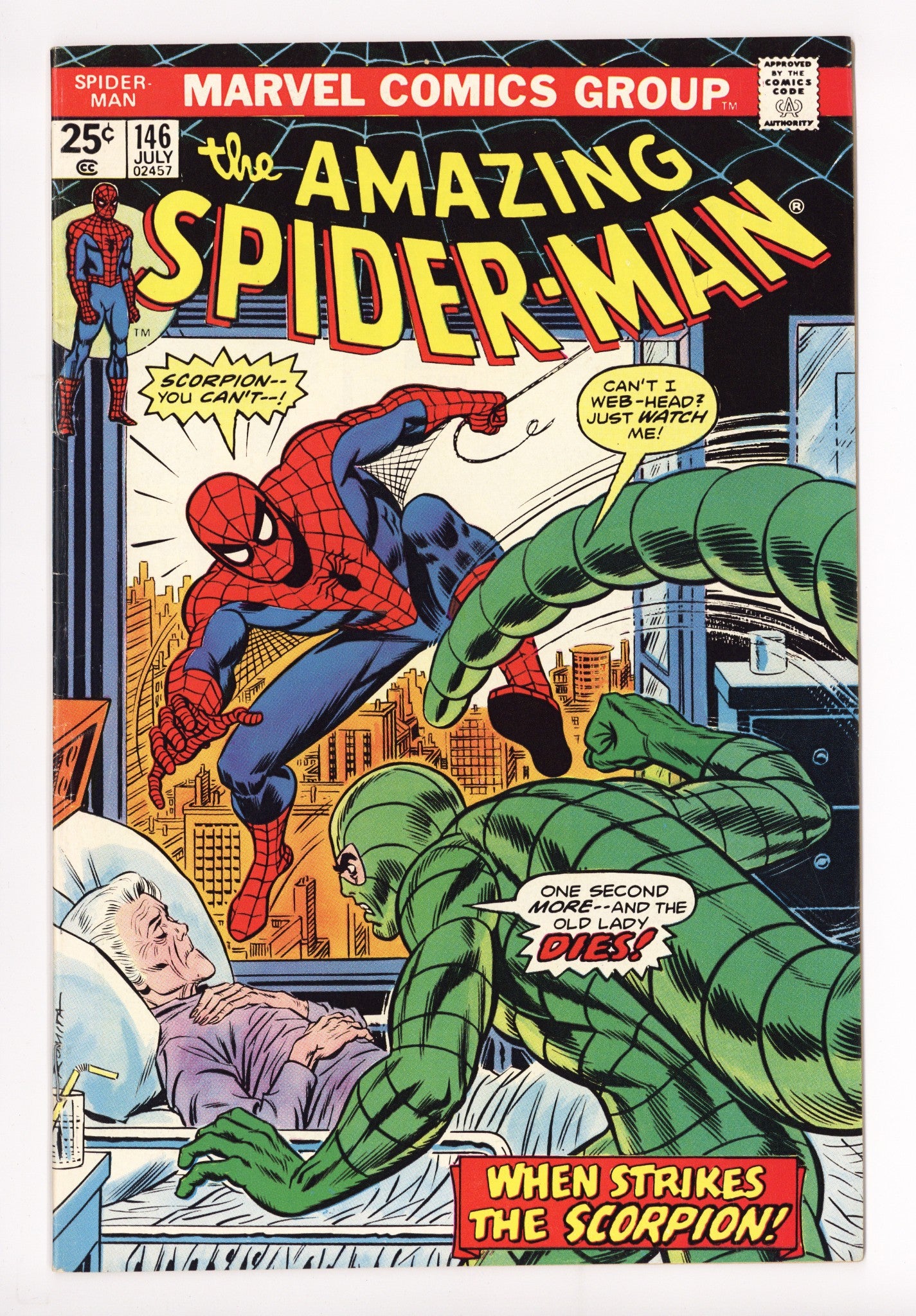 The Amazing Spider-Man Vol 1 146 FN+ (6.5) (1975) 