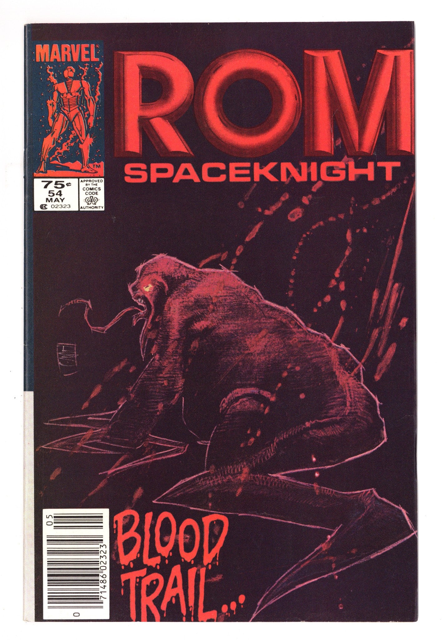 Rom Vol 1 54 Mid Grade (1984) Canadian Price Variant 
