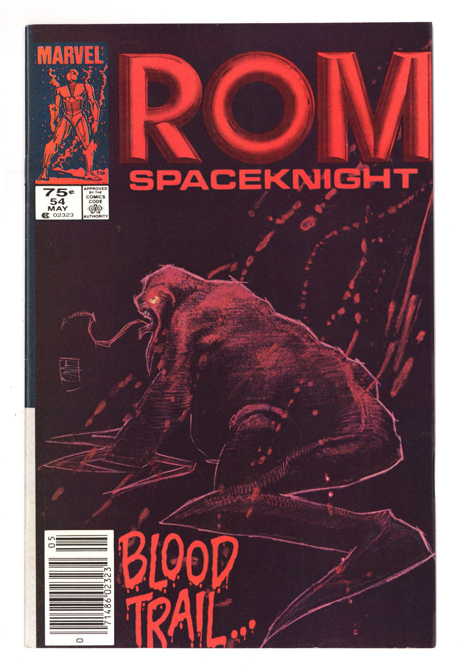 Rom Vol 1 54 Mid Grade (1984) Canadian Price Variant 