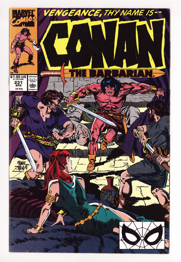 Conan the Barbarian Vol 1 231 High Grade (1990)