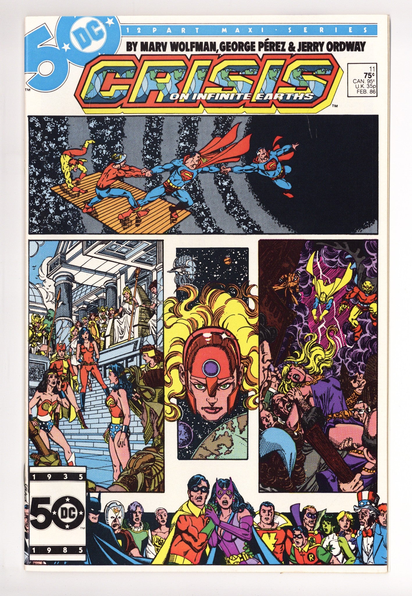 Crisis on Infinite Earths 11 NM- (9.2) (1986) 