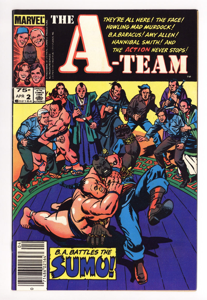 The A-Team 2 VF (8.0) (1984) Canadian Price Variant 