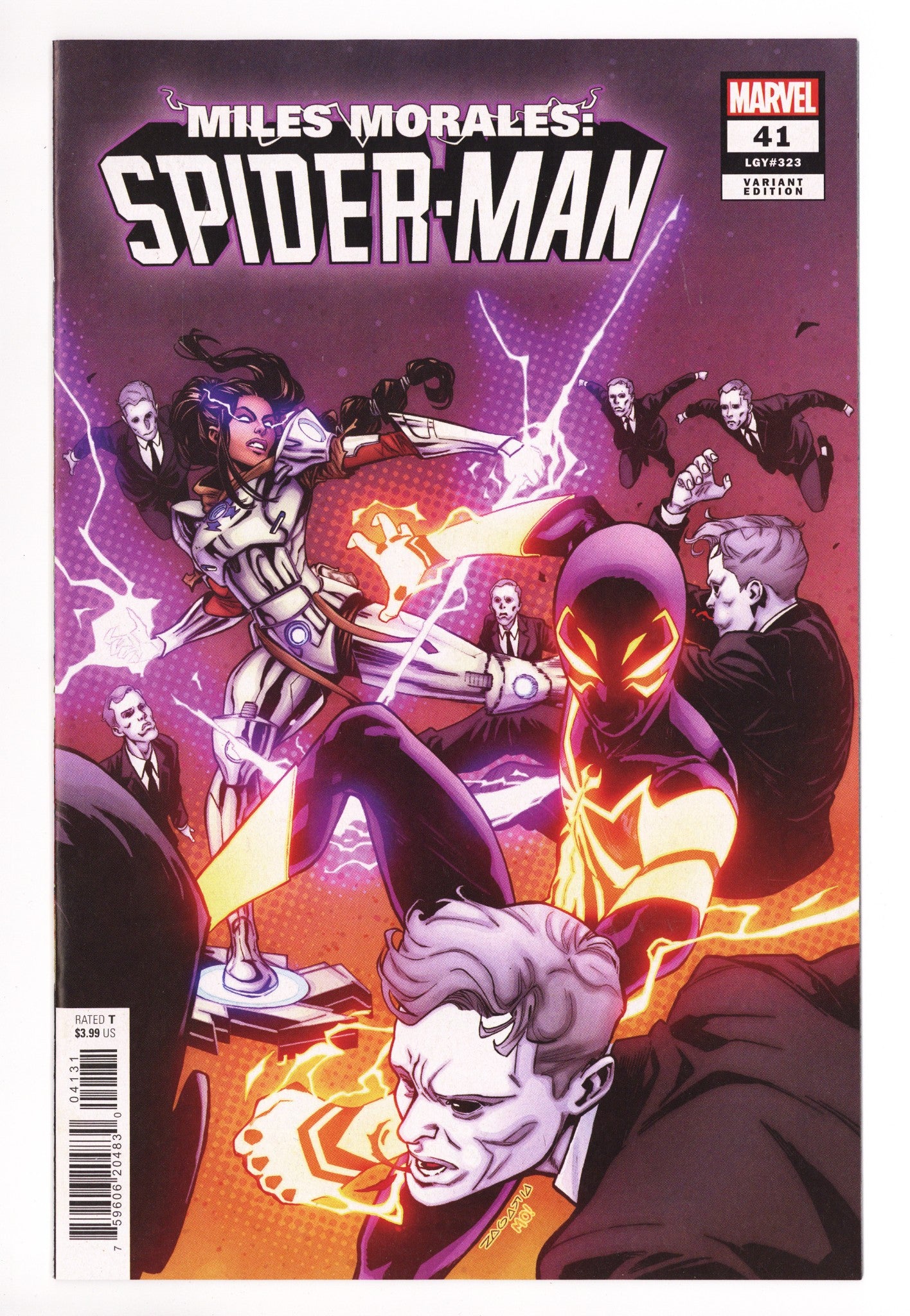 Miles Morales: Spider-Man Vol 2 41 Zagaria Variant (2025)