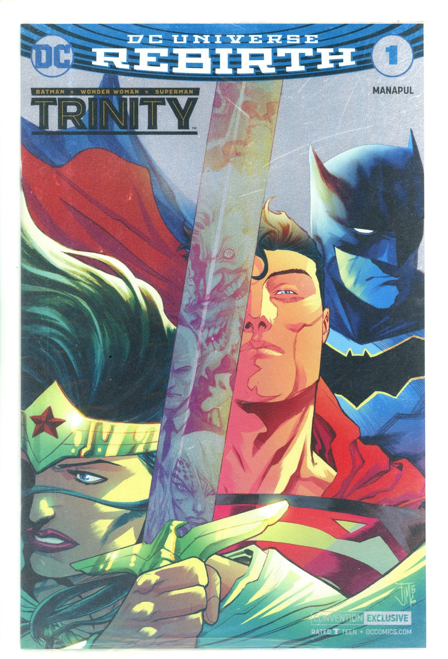 Trinity Vol 2 1 New, Sealed (2016) Foil Convention Variant 
