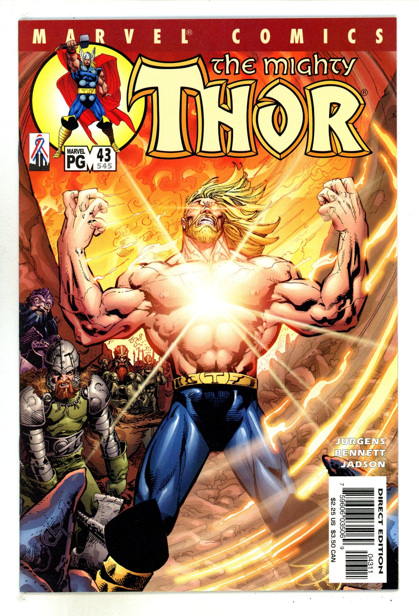 Thor Vol 2 43 (545) High Grade (2002) 