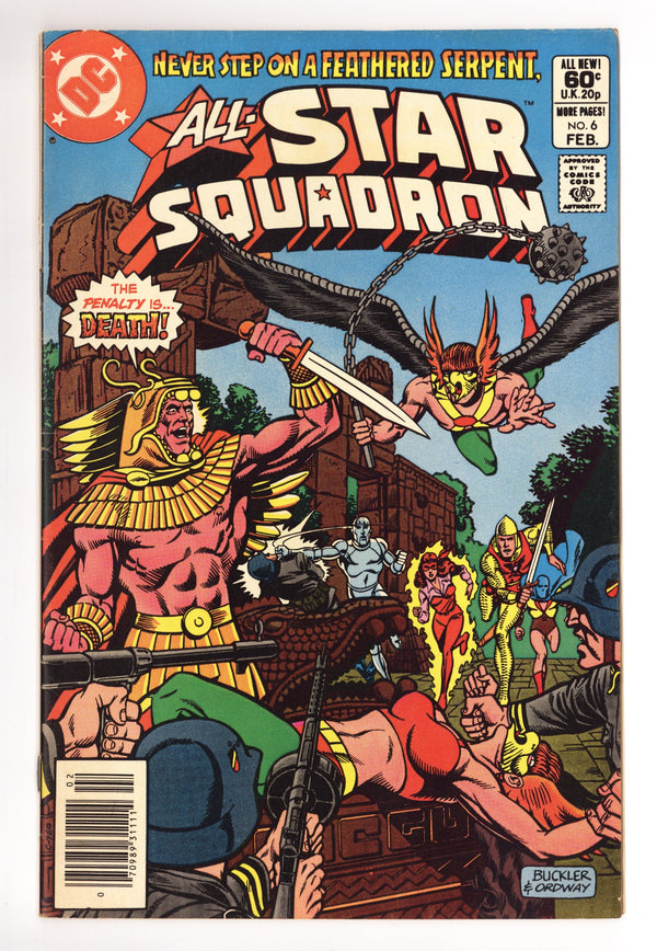 All-Star Squadron Vol 1 6 Mid Grade (1982)