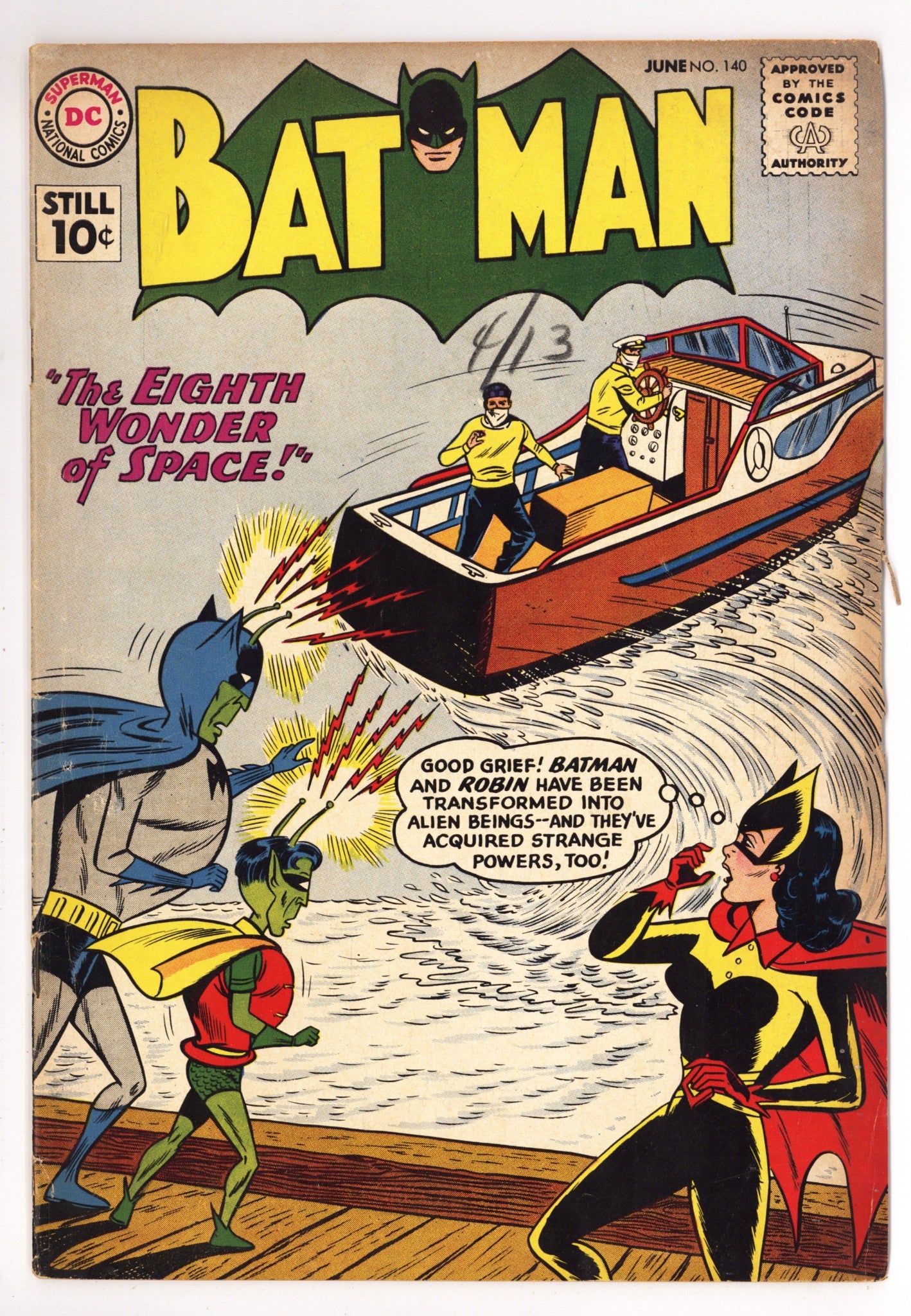 Batman Vol 1 140 VG/FN (5.0) (1961) 