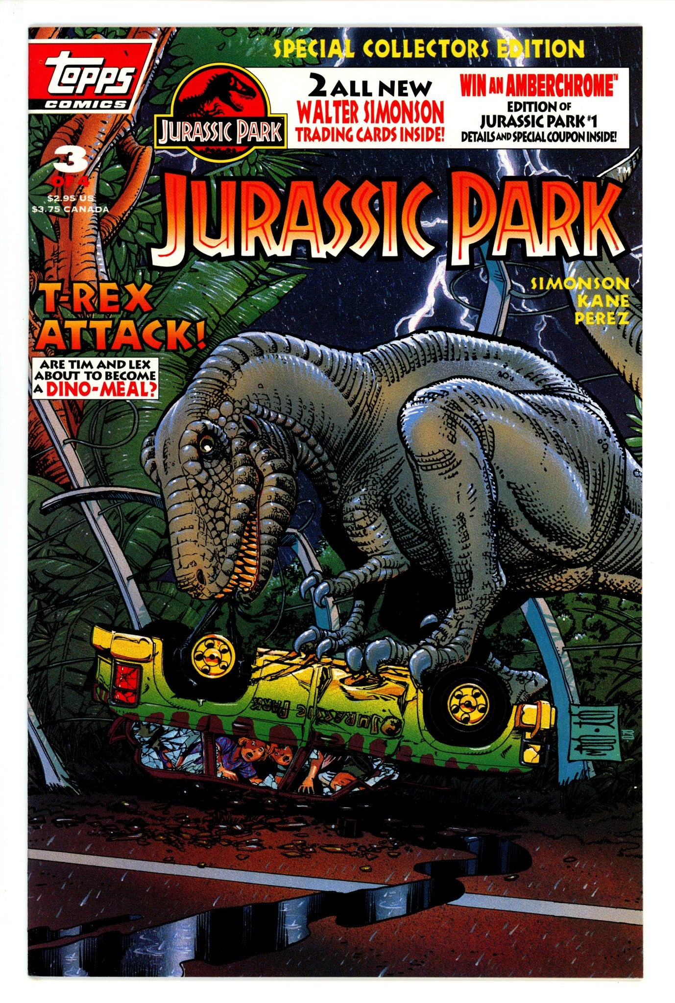 Jurassic Park 3 Collectors Edition Variant VF+ (1993)