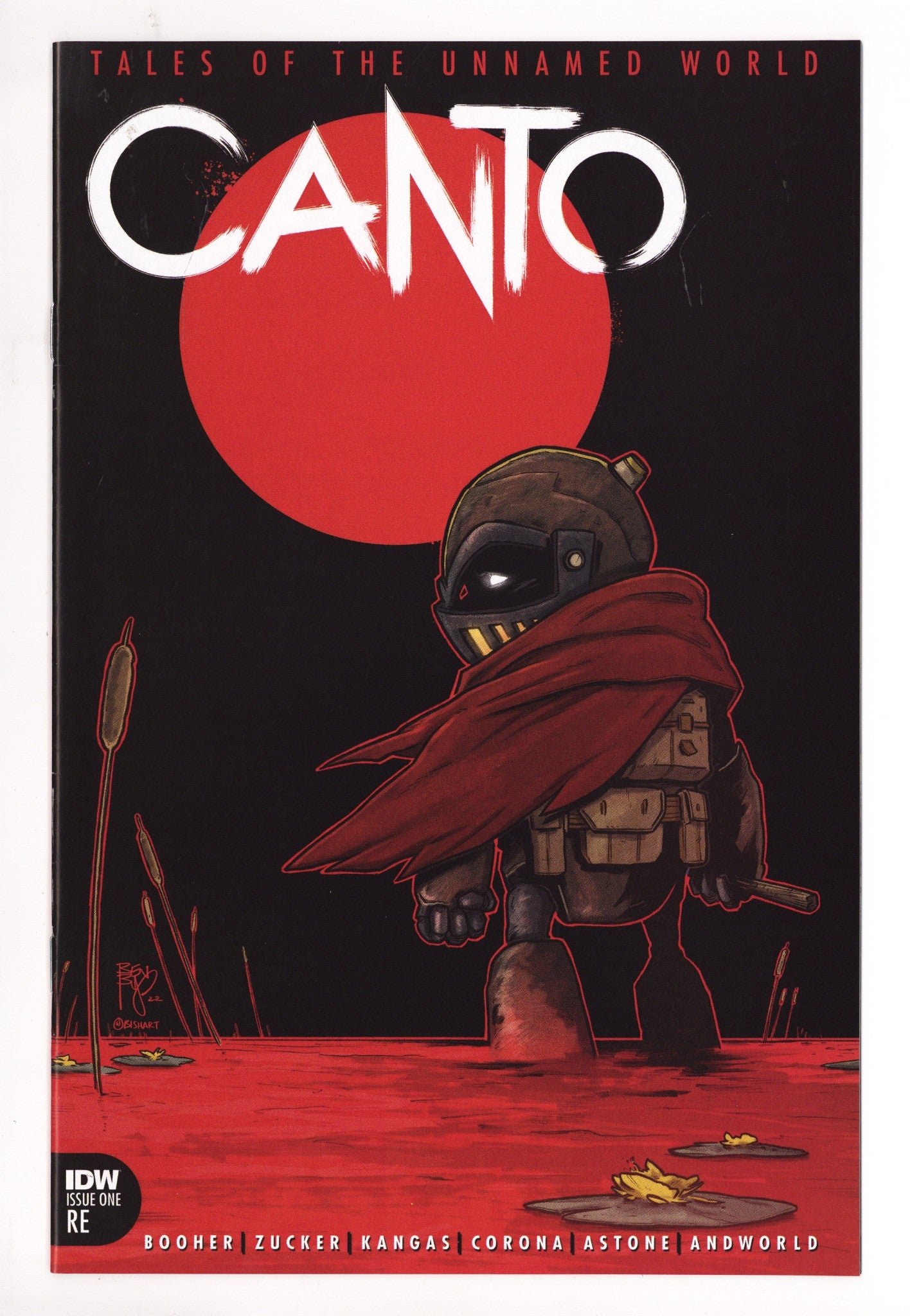 Canto: Tales of the Unnamed World   1  NM- (9.2)   (2022) Bishop Homage   Exclusive Variant  