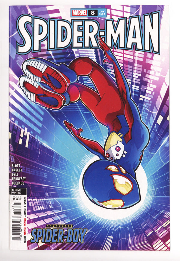Spider-Man Vol 4 8 (164)  High Grade   (2023)     2nd Print