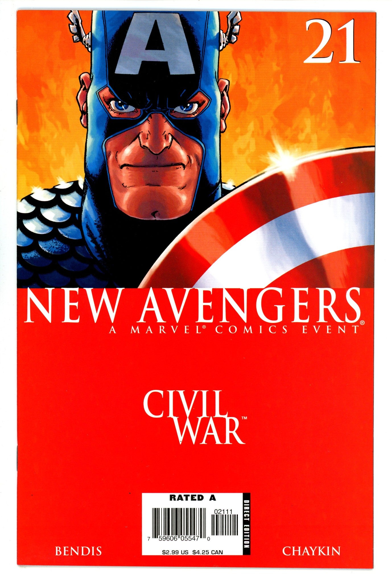 New Avengers Vol 1 21 High Grade (2006) 