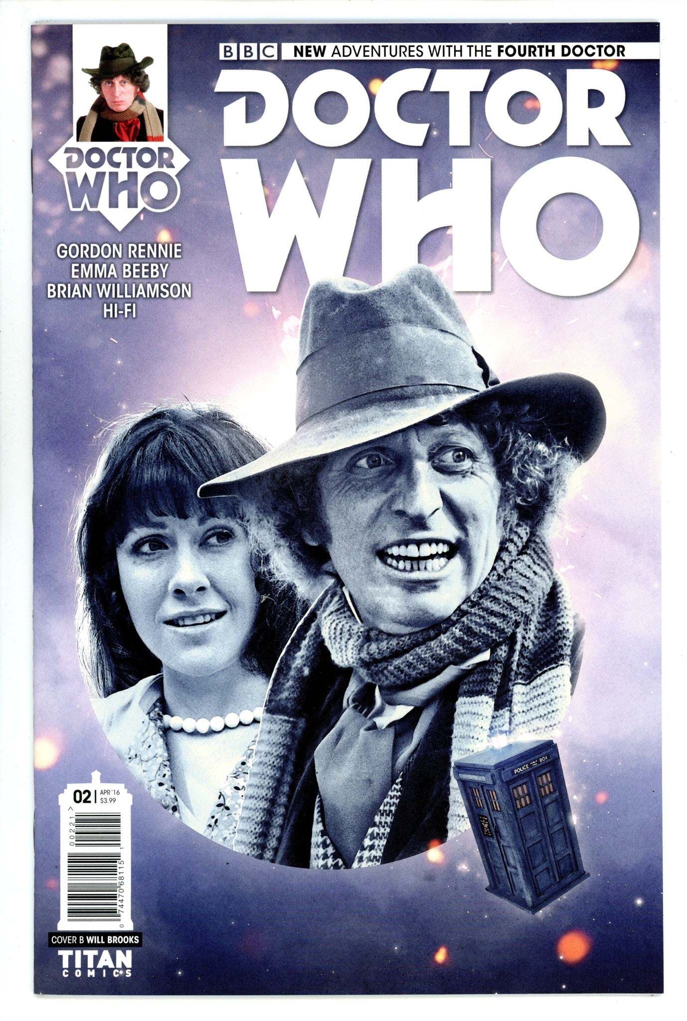 Doctor Who: The Fourth Doctor 2 High Grade (2016) Photo Variant 