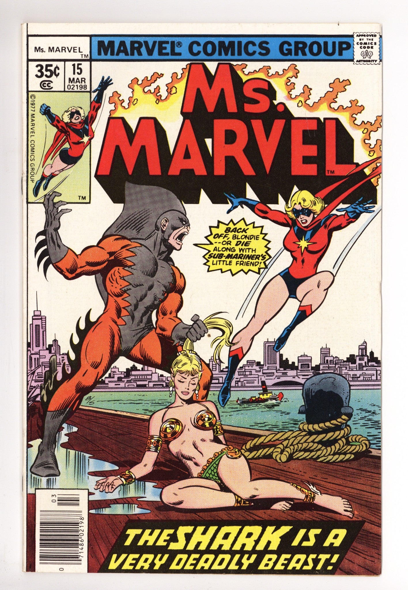 Ms. Marvel Vol 1 15 FN/VF (7.0) (1978) 