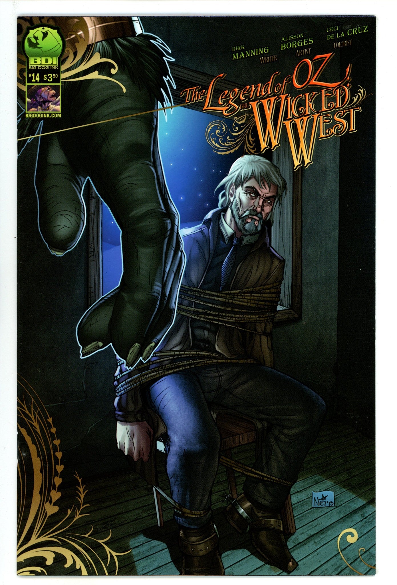 Legend of Oz: The Wicked West Vol 2 14 High Grade (2014) Ruffino Variant 