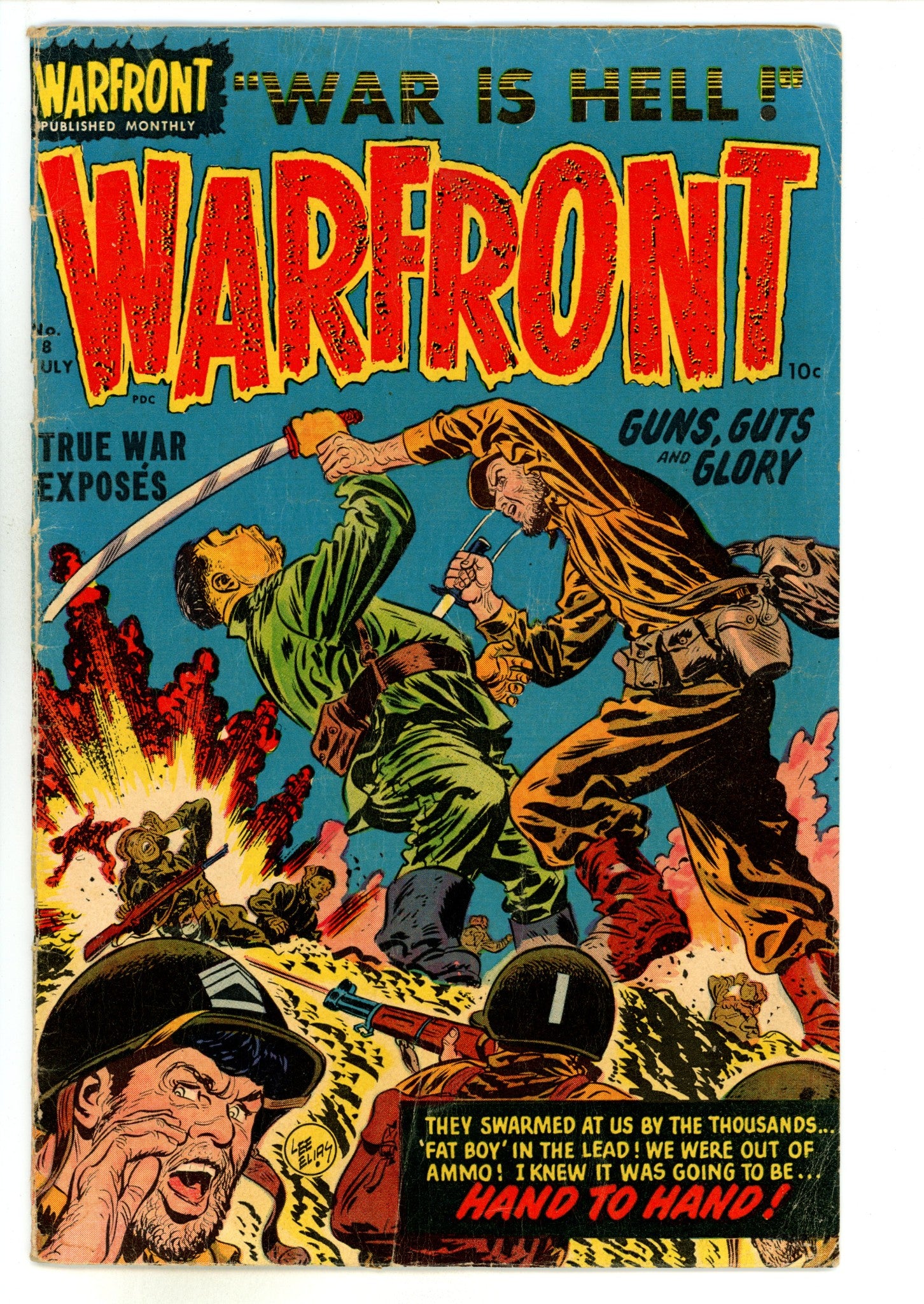 Warfront  8  VG- (3.5)  (1952)  