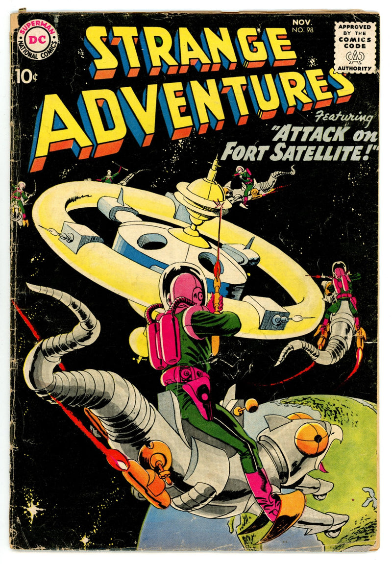 Strange Adventures Vol 1 98  GD/VG (3.0)   (1958)        