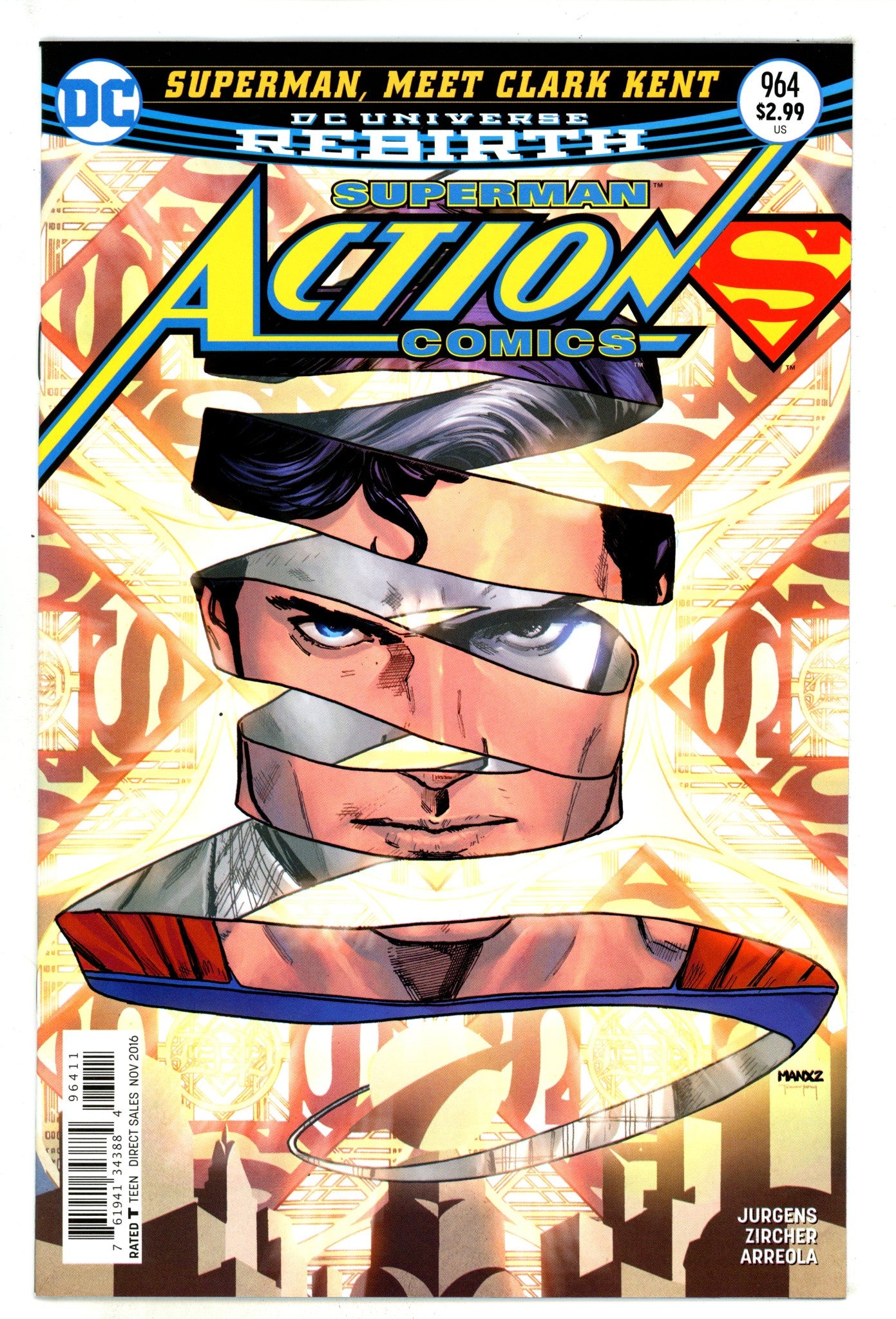 Action Comics Vol 3 964 High Grade (2016) 