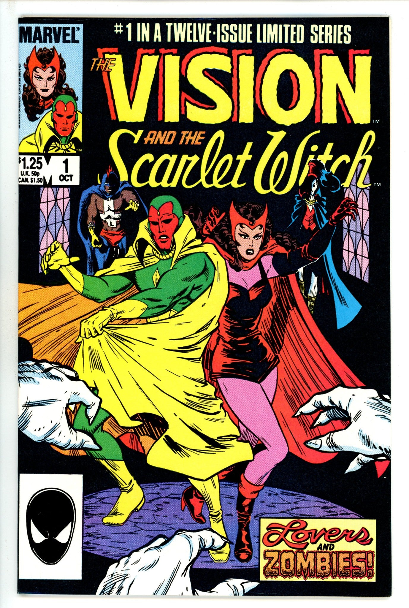 The Vision and the Scarlet Witch Vol 2 1 NM (1985)