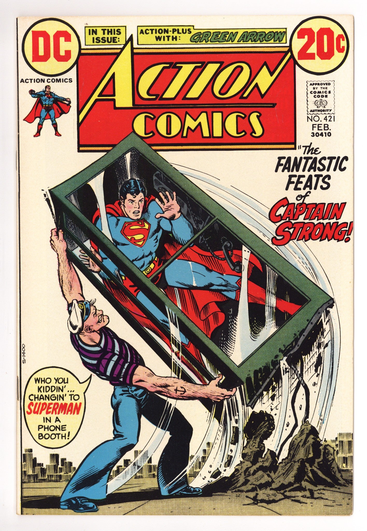 Action Comics Vol 1 421 VF (8.0) (1973) 