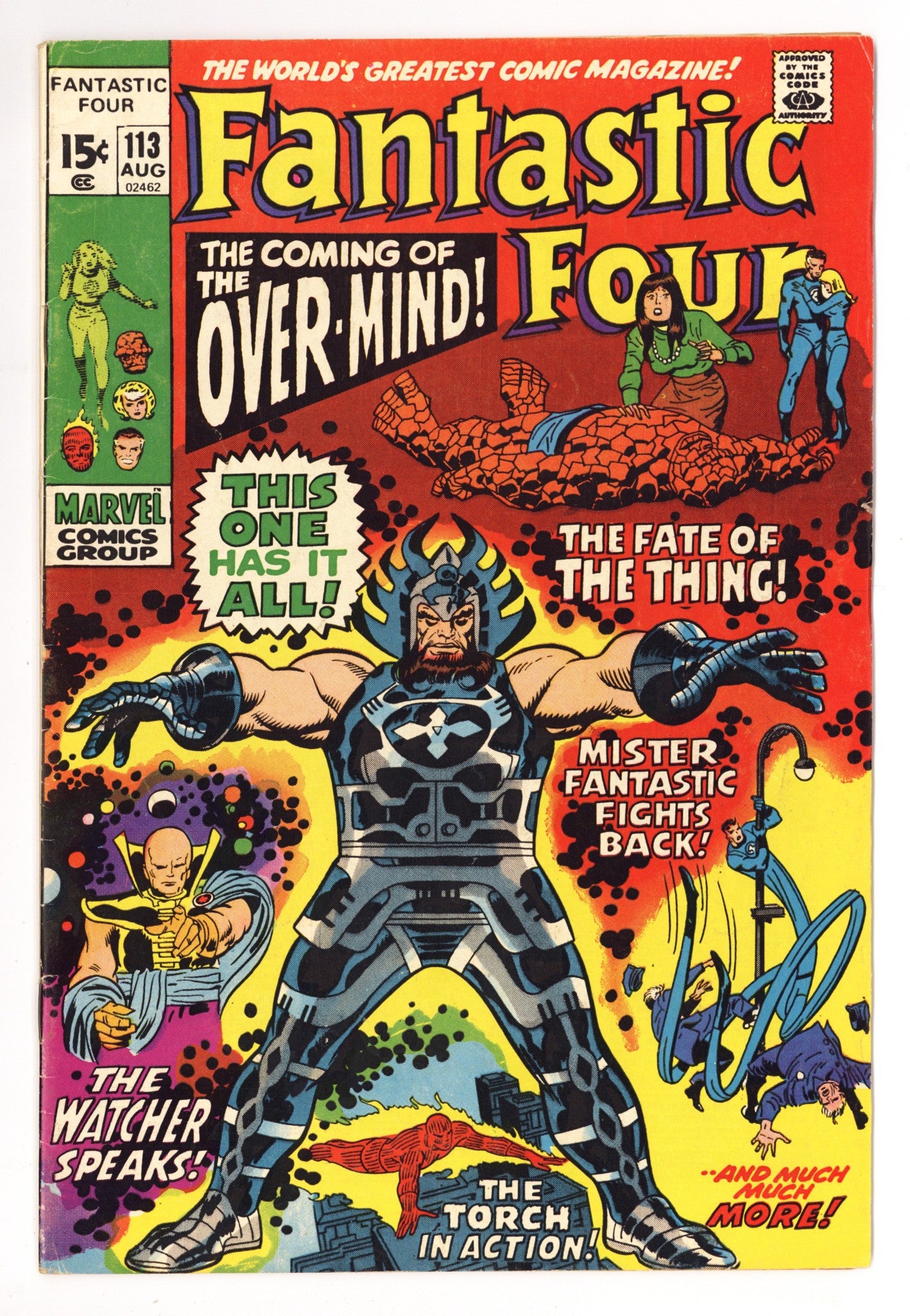 Fantastic Four Vol 1 113 VG (4.0) (1971) 