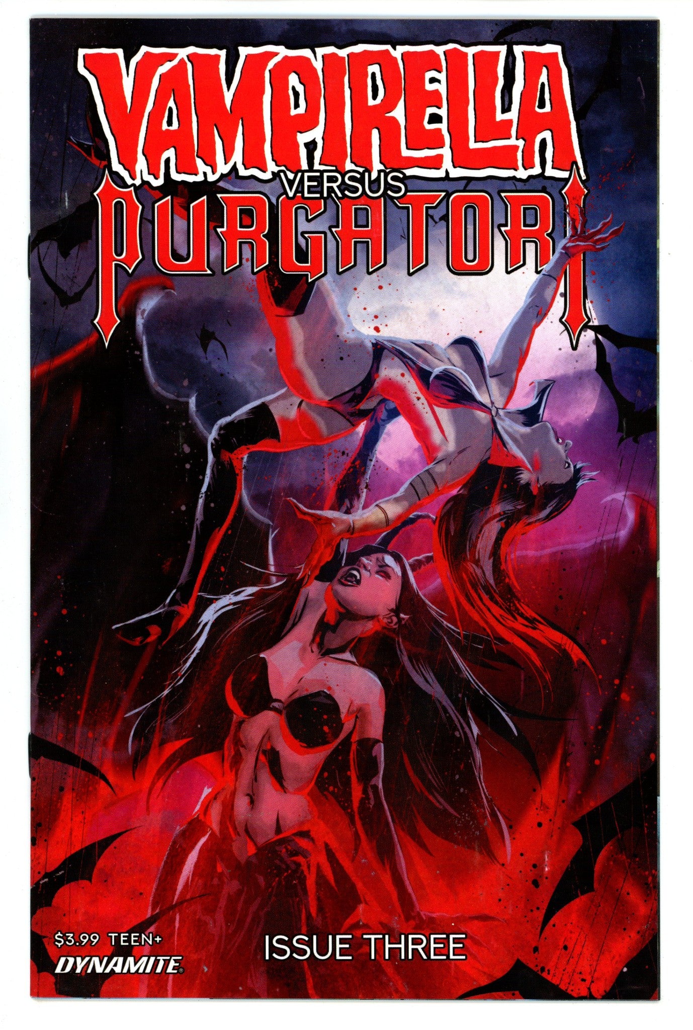 Vampirella versus Purgatori 3 High Grade (2021) Kudranski Variant 